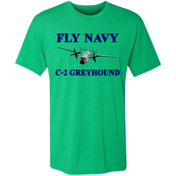 Fly Navy C-2 1 Triblend T-Shirt