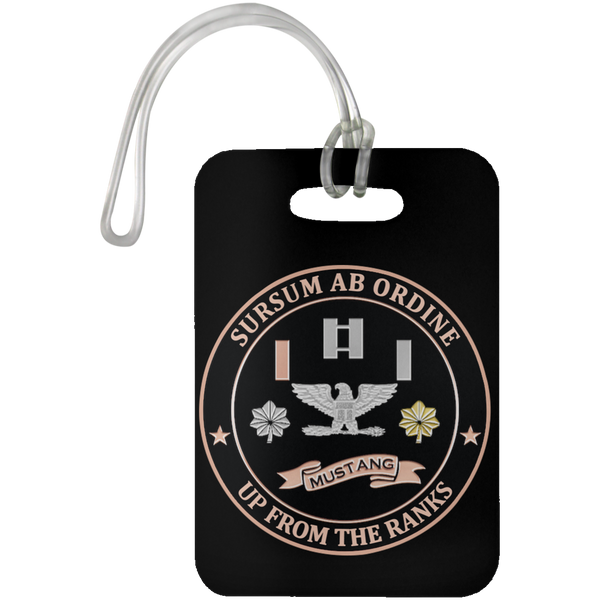 Up From The Ranks Luggage Bag Tag