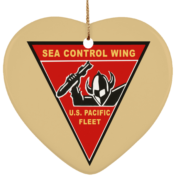 Sea Con Pac Ornament - Heart