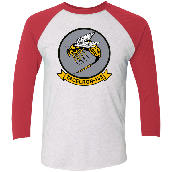 VAQ 138 5 Baseball Raglan T-Shirt