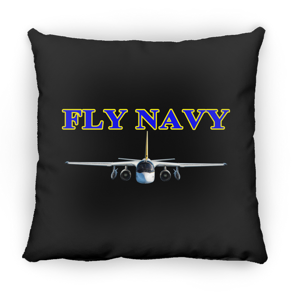 Fly Navy S-3 2 Pillow - Square - 18x18