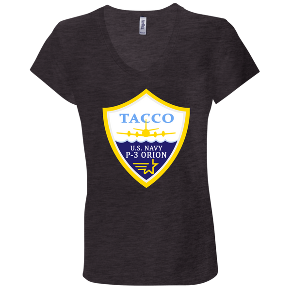 P-3 Orion 3 TACCO Ladies Jersey V-Neck T-Shirt