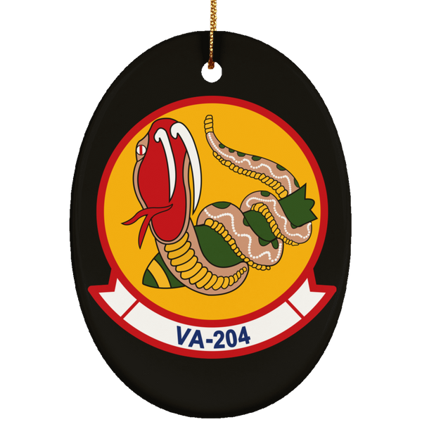 VA 204 1 Ornament - Oval