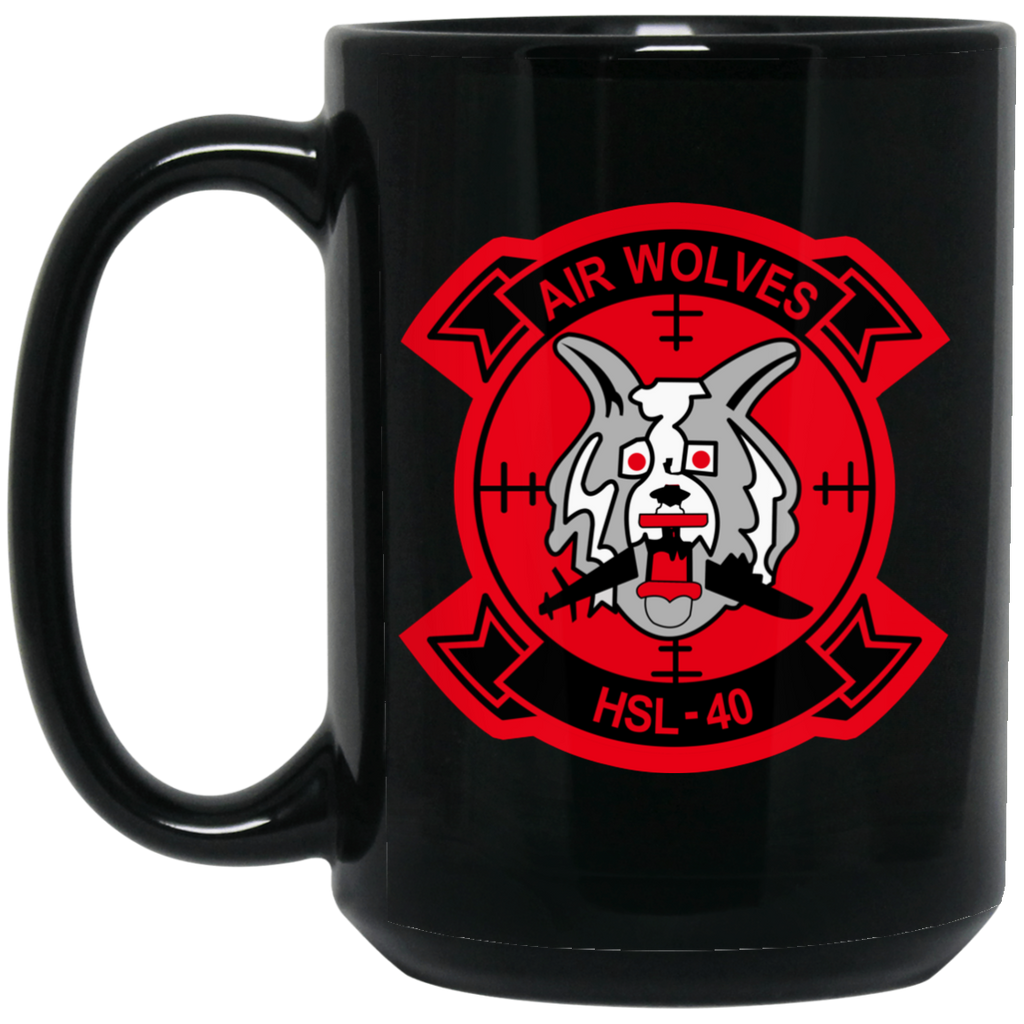 HSL 40 1 Black Mug - 15oz