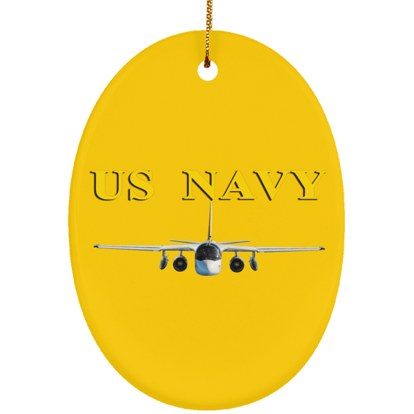 US Navy S-3 4 Ornament - Oval