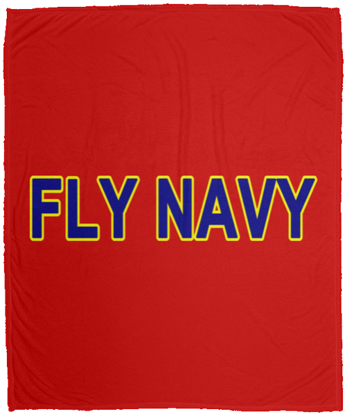 Fly Navy 2 Blanket - Cozy Plush Fleece Blanket 50x60