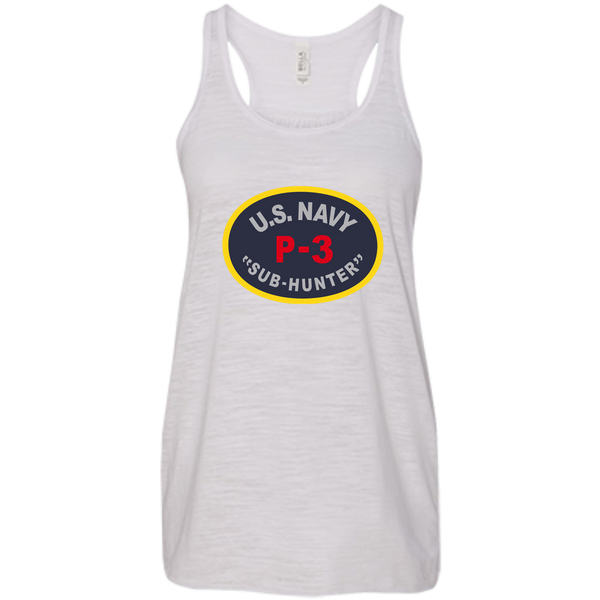 P-3 Sub Hunter 1 Flowy Racerback Tank