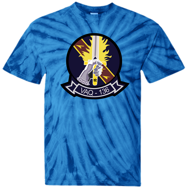 VAQ 136 1 Customized 100% Cotton Tie Dye T-Shirt