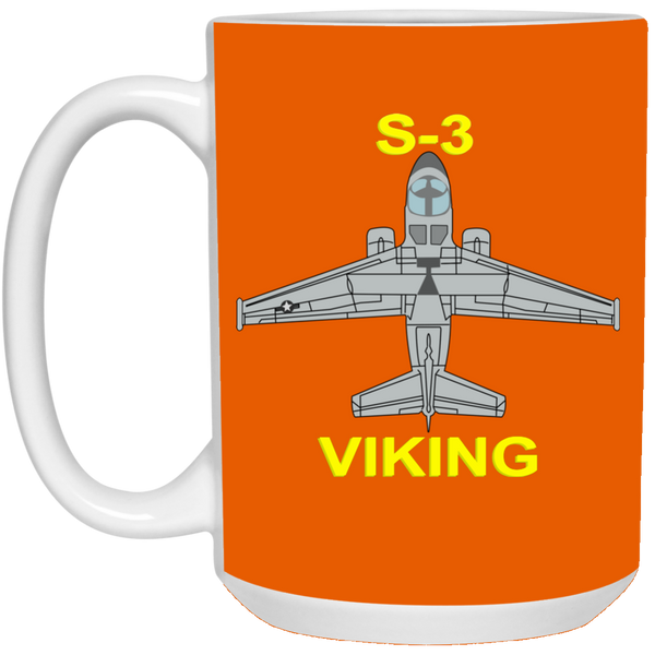 S-3 Viking 11 White Mug - 15oz