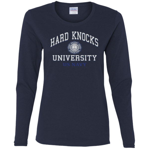 Hard Knocks U Ladies' Cotton LS T-Shirt