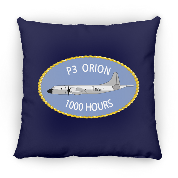 P-3 Orion 9 1000 a Pillow - Square - 14x14