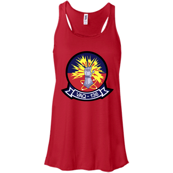 VAQ 136 4 Flowy Racerback Tank