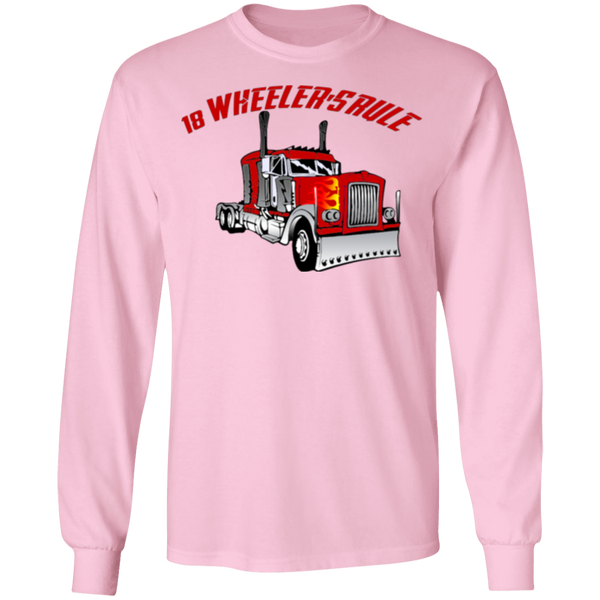 Trucker 18 Wheeler 1 LS Ultra Cotton T-Shirt