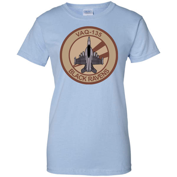 VAQ 135 6 Ladies Custom Cotton T-Shirt