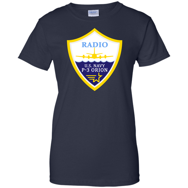 P-3 Orion 3 Radio Ladies' Cotton T-Shirt