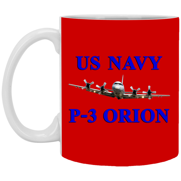 US Navy P-3 1 Mug - 11oz