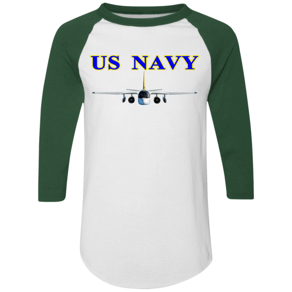 US Navy S-3 2 Colorblock Raglan Jersey