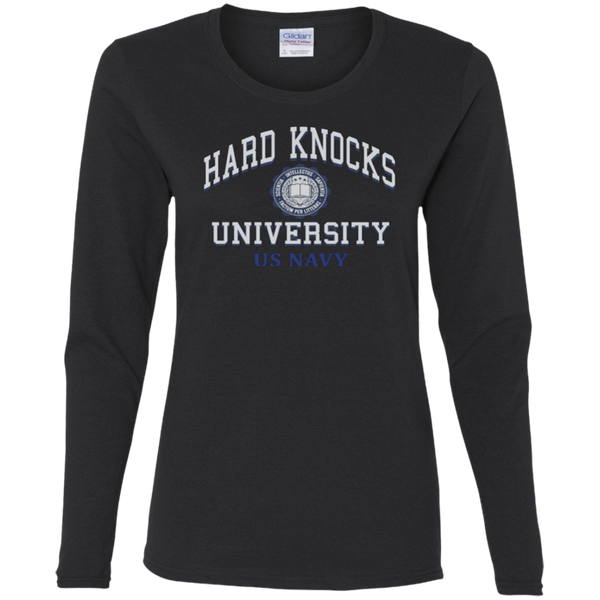 Hard Knocks U Ladies' Cotton LS T-Shirt