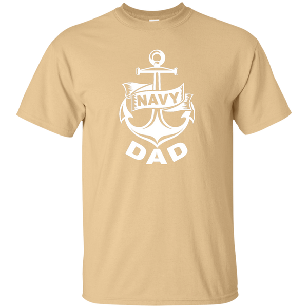Navy Dad 1 Custom Ultra Cotton T-Shirt