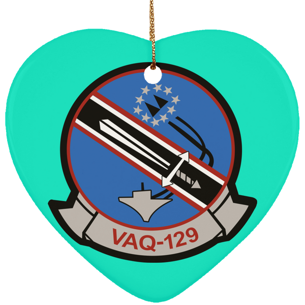 VAQ 129 3 Ornament - Heart