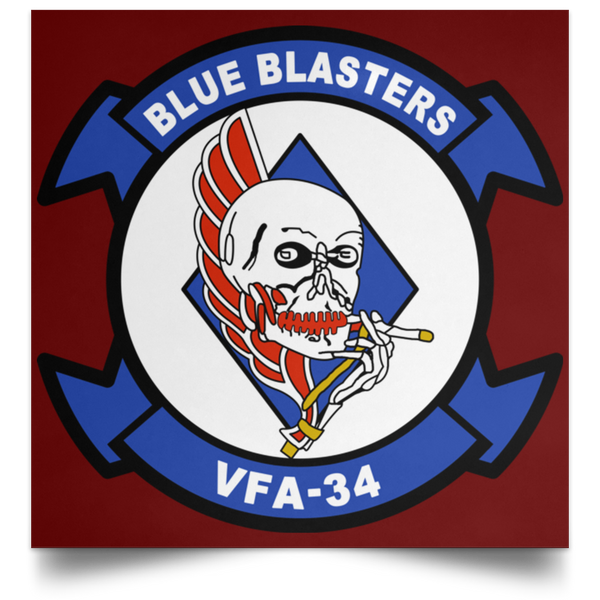 VFA 34 2 Poster - Square