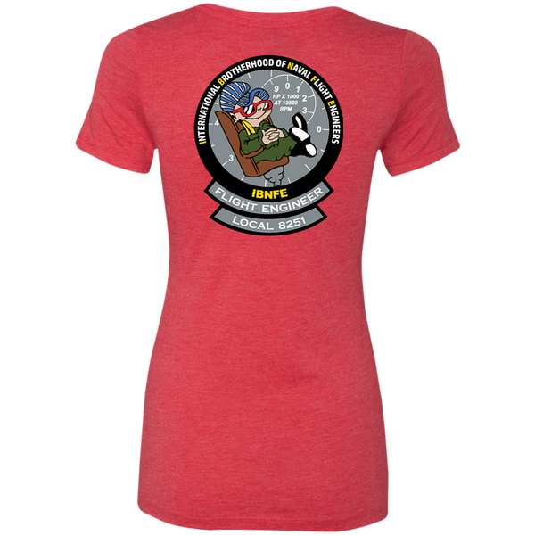 FE 01d Ladies' Triblend T-Shirt