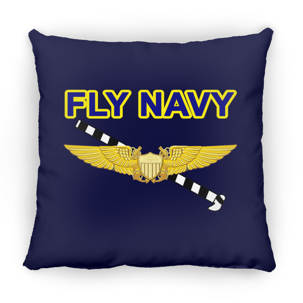 Fly Navy Tailhook 3 Pillow - Square - 18x18