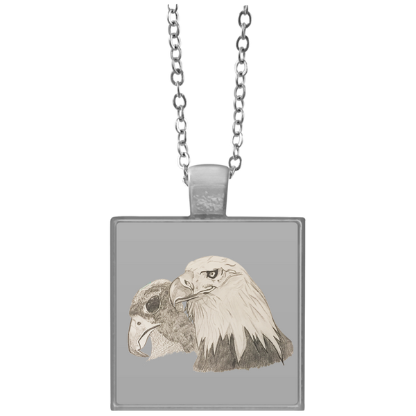 Eagle 102 Square Necklace