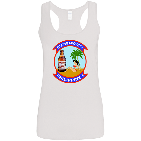 Subic Cubi Pt 05 Ladies' Softstyle Racerback Tank