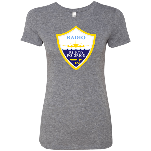 P-3 Orion 3 Radio Ladies' Triblend T-Shirt