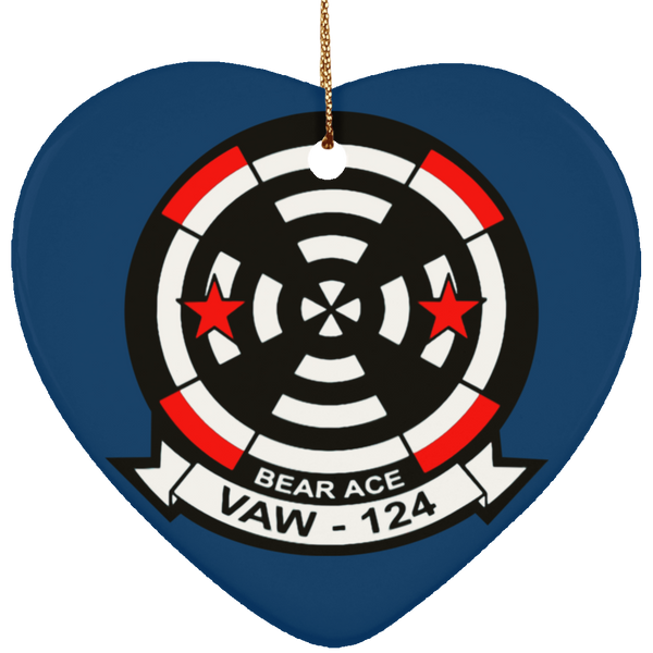 VAW 124 2 Ornament - Heart