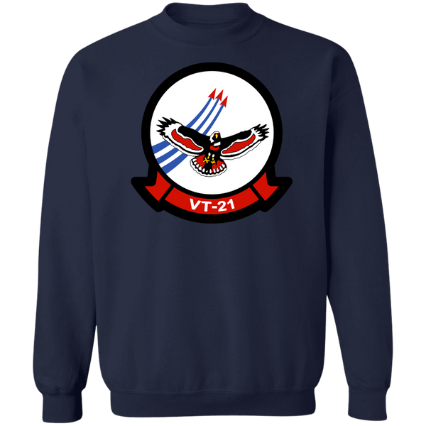 VT 21 5 Crewneck Pullover Sweatshirt