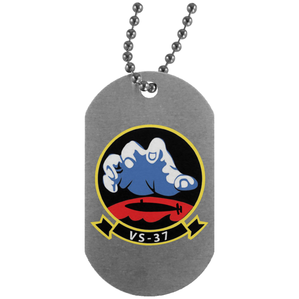 VS 37 1 Dog Tag - Silver