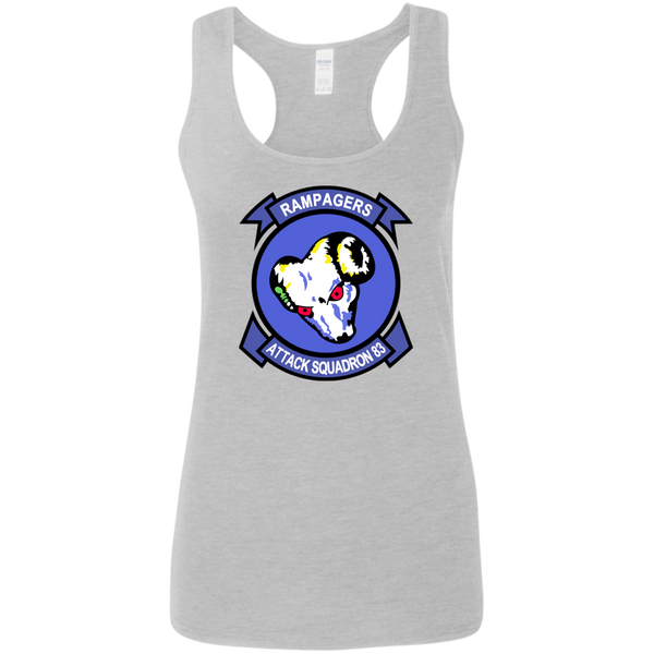 VA 83 1 Ladies' Softstyle Racerback Tank