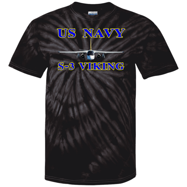 US Navy S-3 1 Cotton Tie Dye T-Shirt