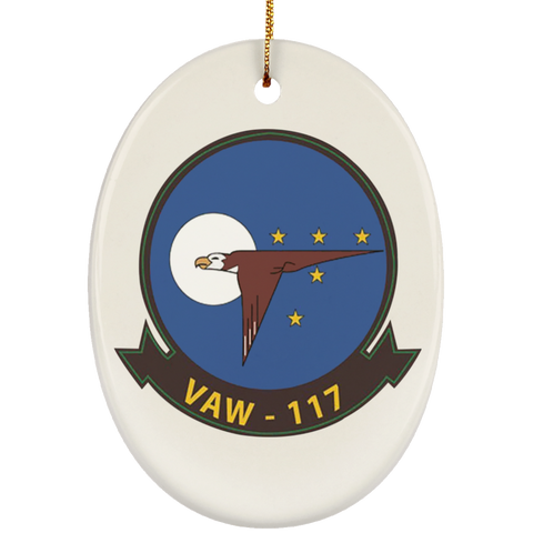 VAW 117 1 Ornament Ceramic - Oval