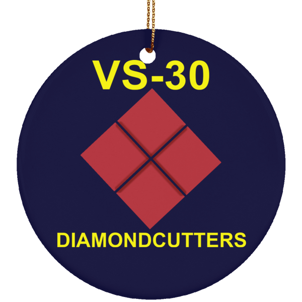 VS 30 4 Ornament Ceramic - Circle