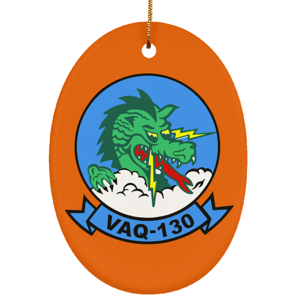 VAQ 130 2 Ornament - Oval