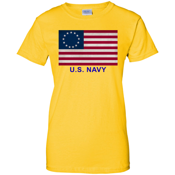 Betsy Ross USN 1 Ladies' Cotton T-Shirt