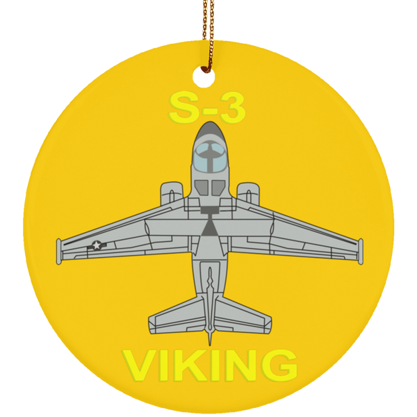 S-3 Viking 11 Ornament - Circle