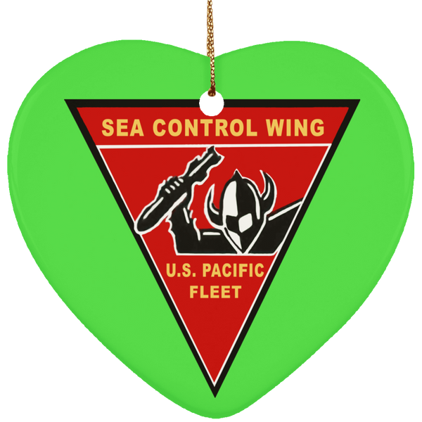 Sea Con Pac Ornament - Heart