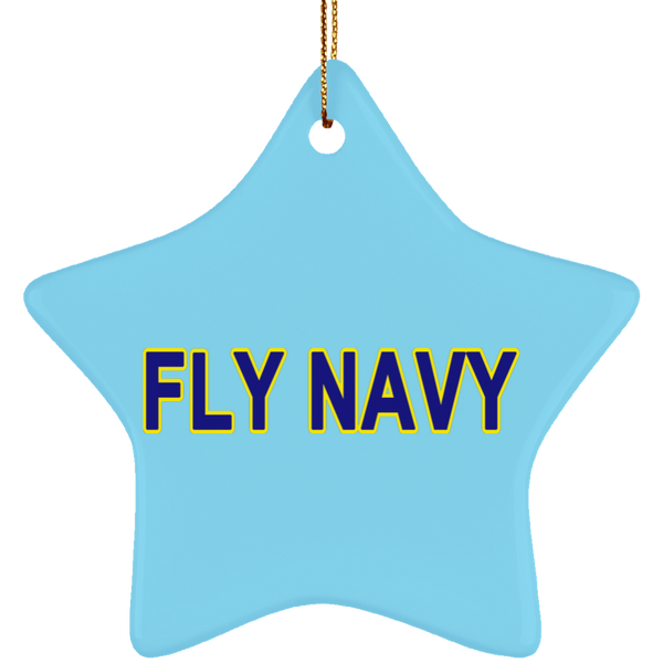 Fly Navy 2 Ornament - Star