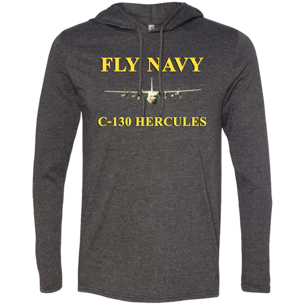 Fly Navy C-130 3 LS T-Shirt Hoodie