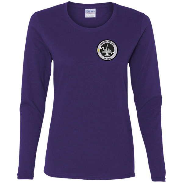 VAQ 137 5c Ladies' Cotton LS T-Shirt