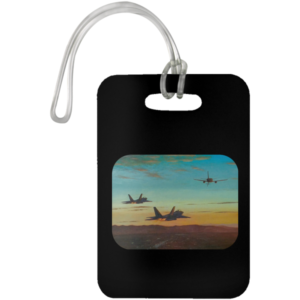 Time To Refuel 2 Luggage Bag Tag