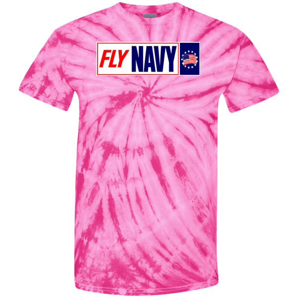 Fly Navy 1 Cotton Tie Dye T-Shirt