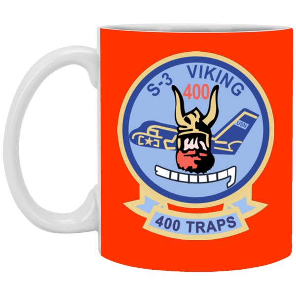 S-3 Viking 6 White Mug - 11oz