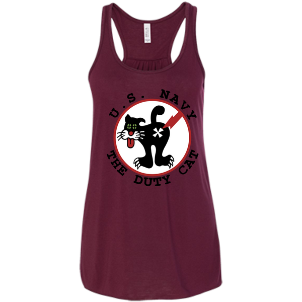 Duty Cat 2 Flowy Racerback Tank