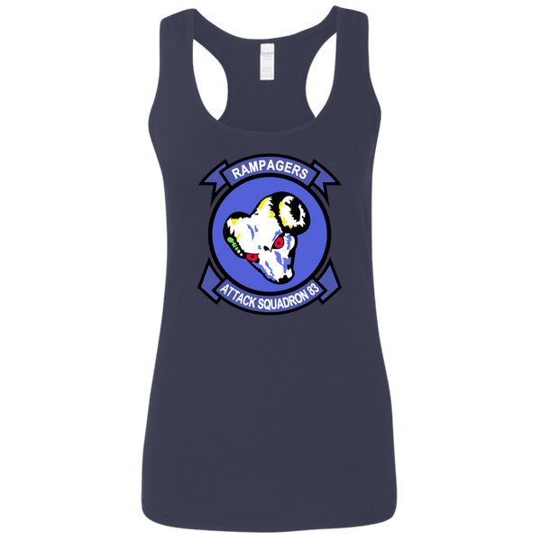 VA 83 1 Ladies' Softstyle Racerback Tank