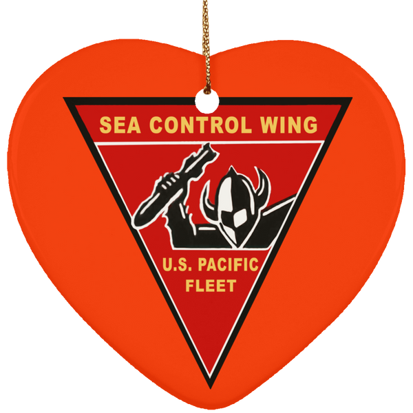 Sea Con Pac Ornament - Heart